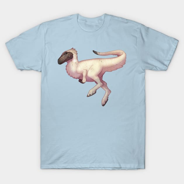 Cozy Yutyrannus T-Shirt by Phoenix Baldwin